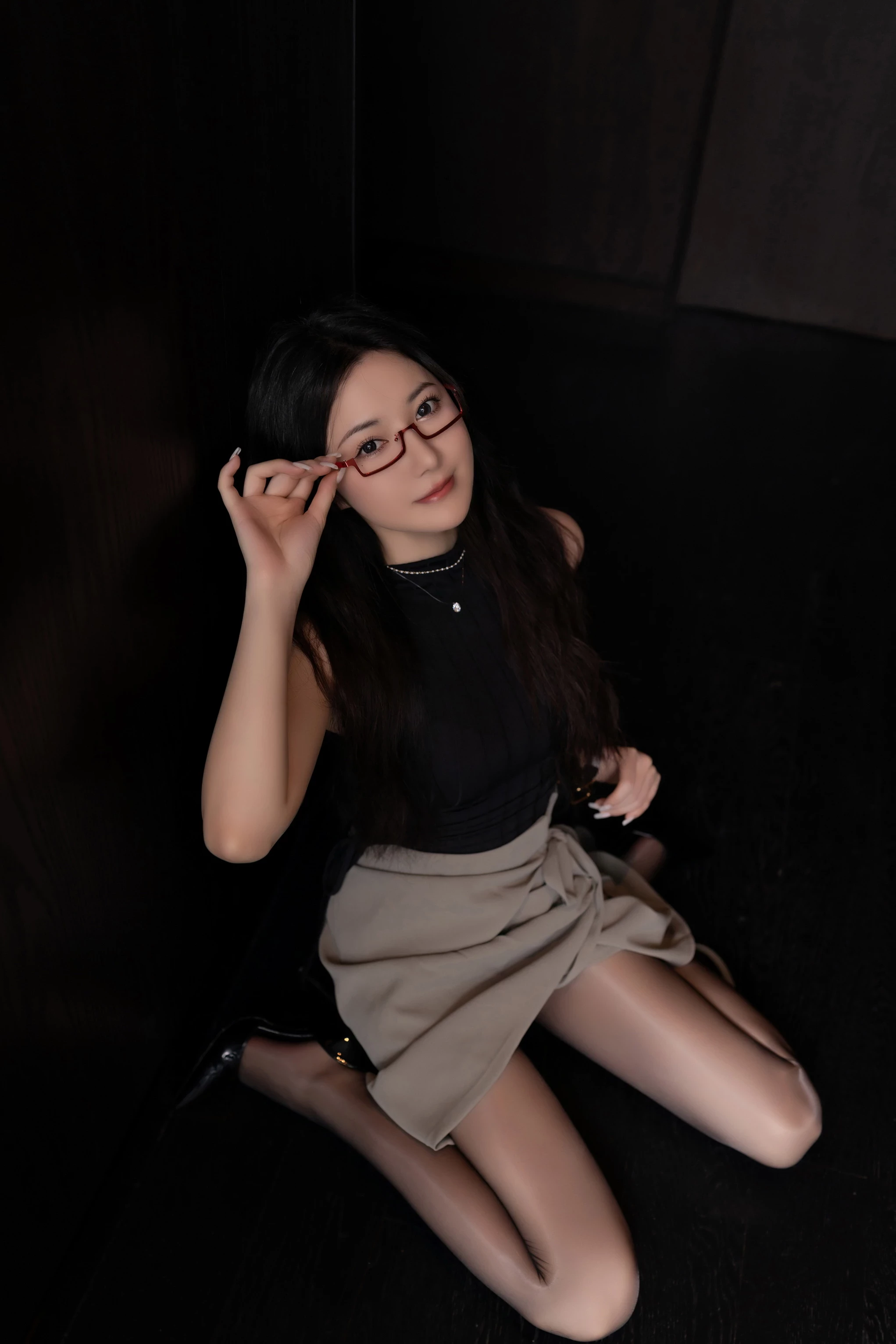 鱼子酱Fish 眼镜娘 [120P]